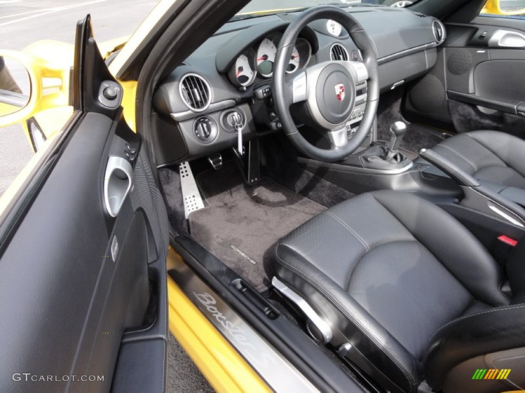 Black Interior 2006 Porsche Boxster S Photo #54606034