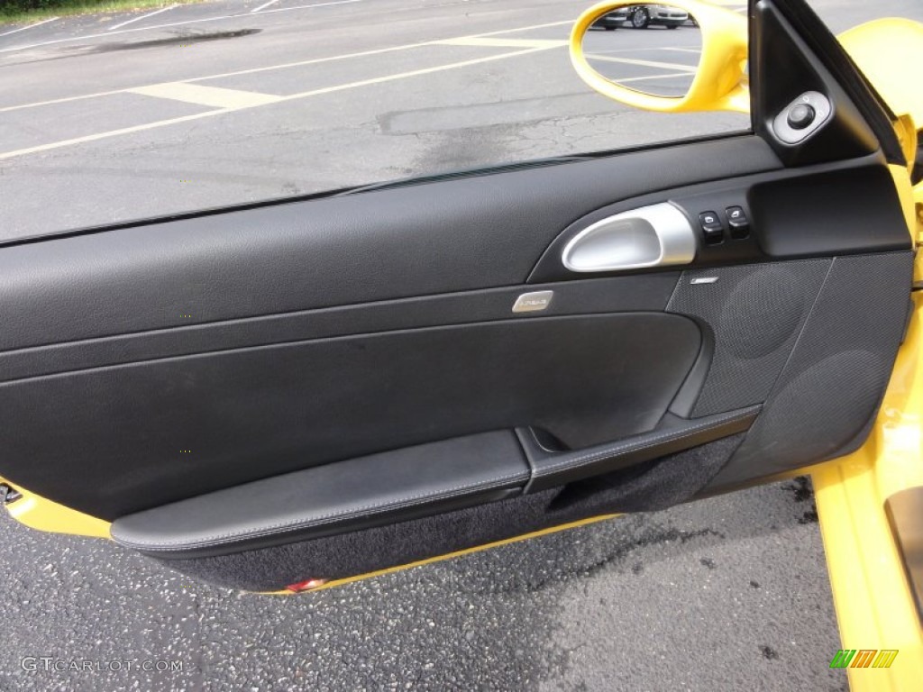 2006 Porsche Boxster S Black Door Panel Photo #54606045
