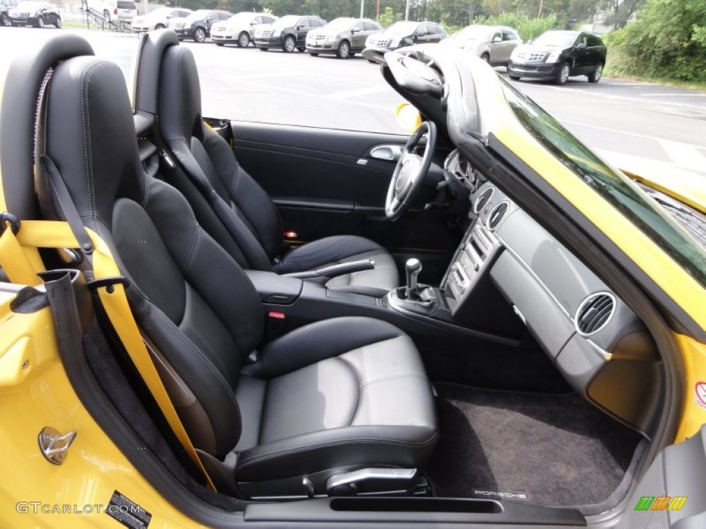 Black Interior 2006 Porsche Boxster S Photo #54606096
