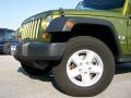 2007 Rescue Green Metallic Jeep Wrangler X 4x4  photo #2