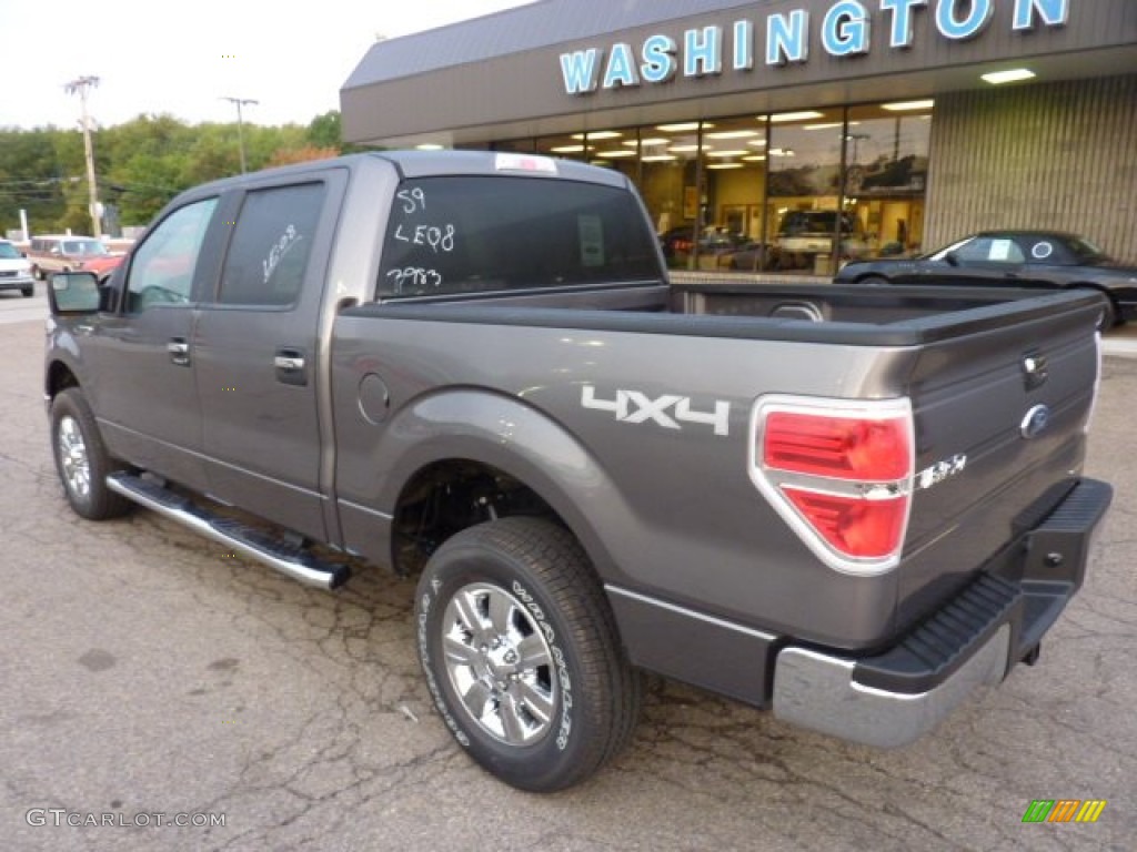 2011 F150 XLT SuperCrew 4x4 - Sterling Grey Metallic / Steel Gray photo #2