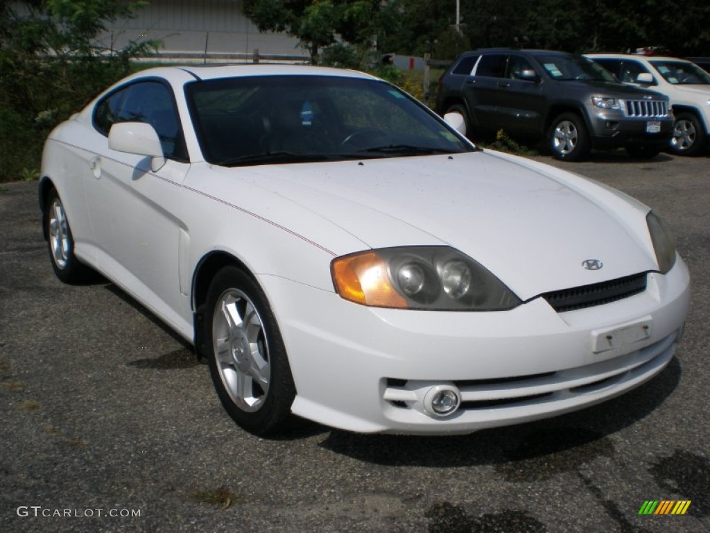 Alpine White 2003 Hyundai Tiburon GT V6 Exterior Photo #54607958