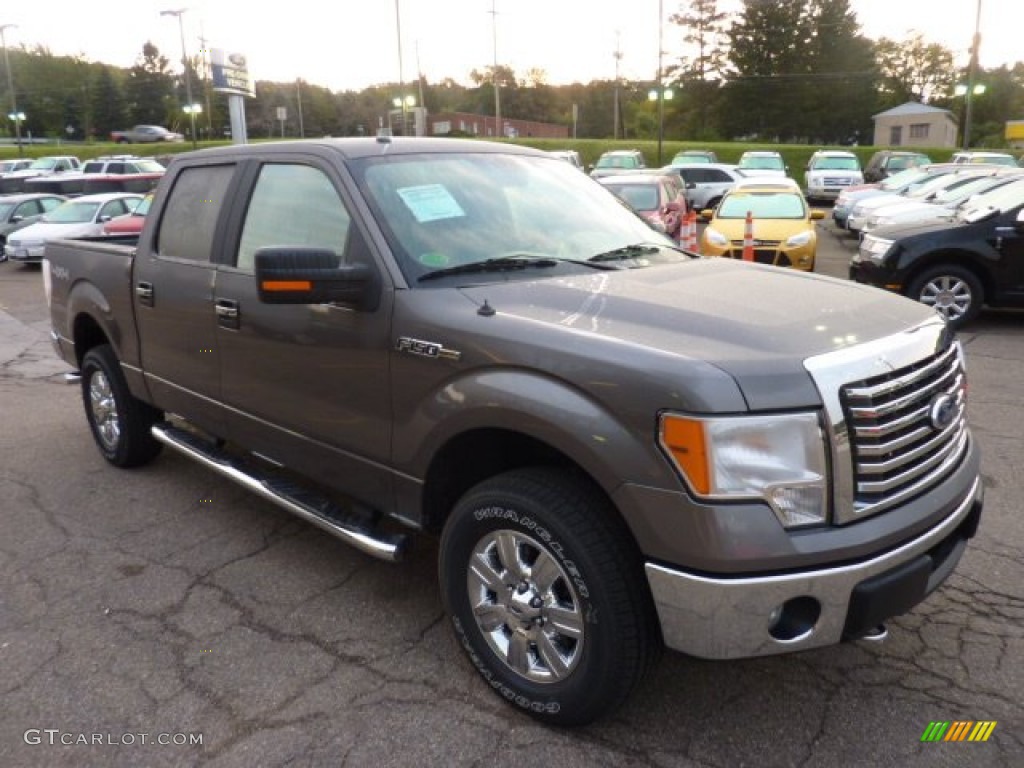 2011 F150 XLT SuperCrew 4x4 - Sterling Grey Metallic / Steel Gray photo #6