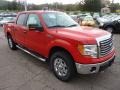 2011 Race Red Ford F150 XLT SuperCrew 4x4  photo #6