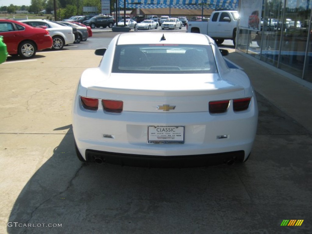 2012 Camaro LS Coupe - Summit White / Black photo #4