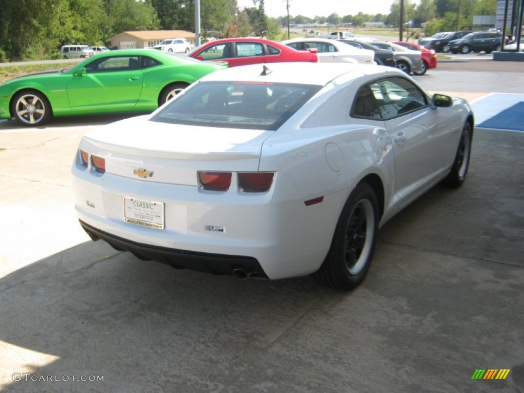 2012 Camaro LS Coupe - Summit White / Black photo #5