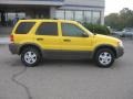 2001 Chrome Yellow Metallic Ford Escape XLT V6  photo #5