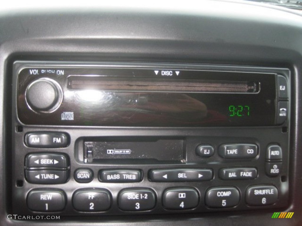 2001 Ford Escape XLT V6 Audio System Photo #54608774