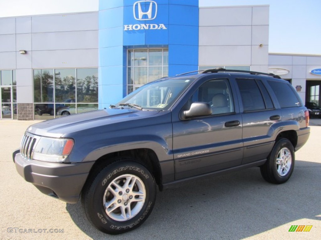 2003 Grand Cherokee Laredo 4x4 - Steel Blue Pearlcoat / Dark Slate Gray/Light Slate Gray photo #1