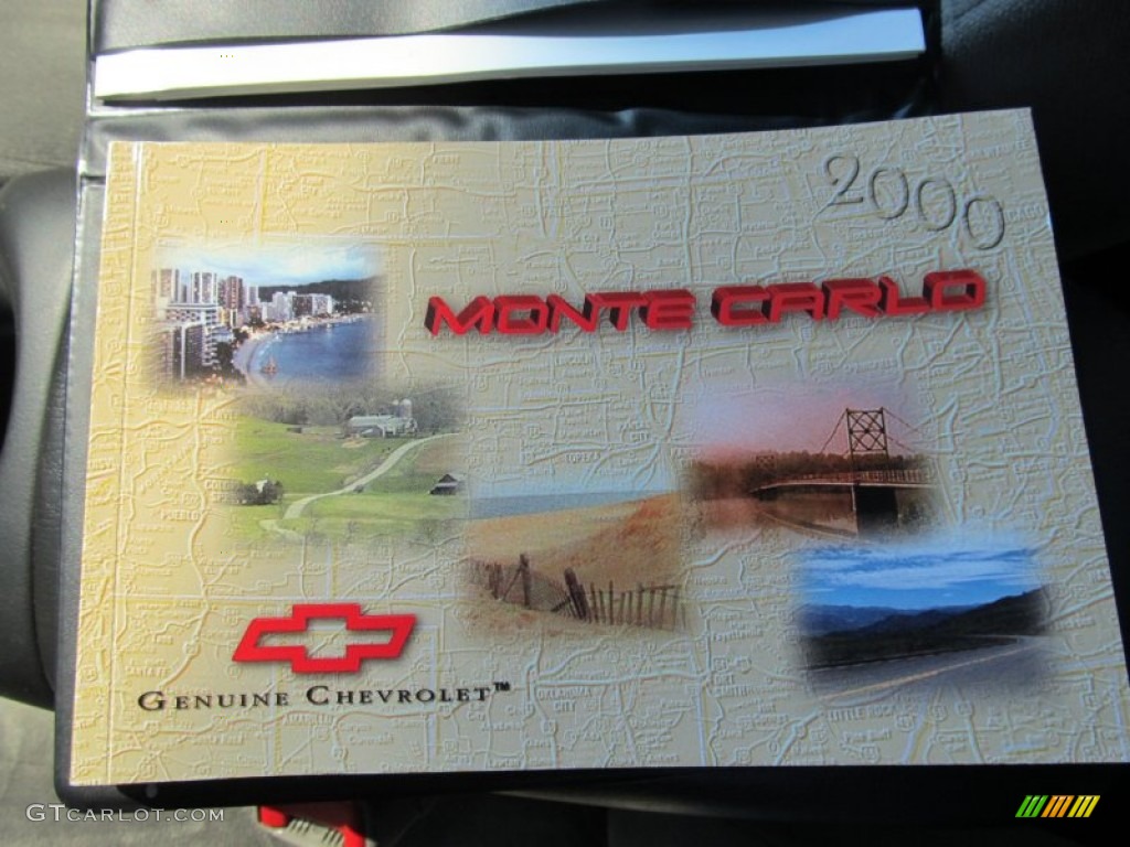 2000 Chevrolet Monte Carlo LS Books/Manuals Photos