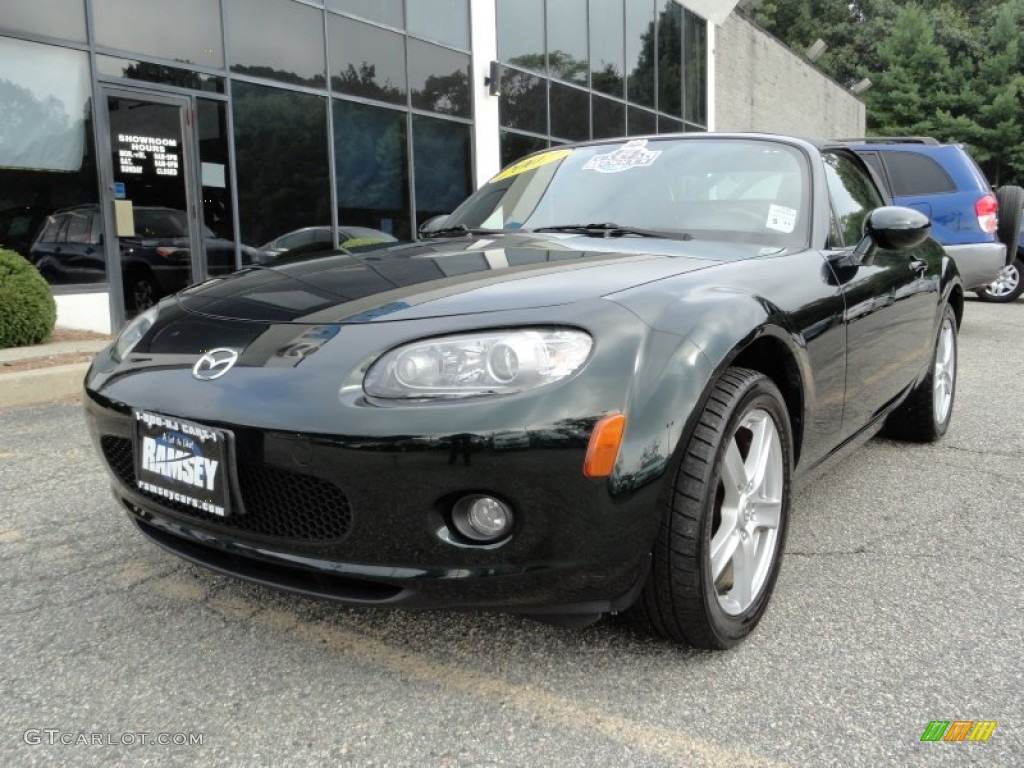 2007 MX-5 Miata Sport Roadster - Highland Green / Black photo #1