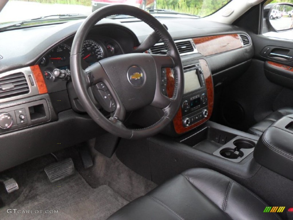 Ebony Interior 2007 Chevrolet Tahoe LT Photo #54612077