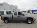 2008 Graystone Metallic Chevrolet Silverado 1500 LS Extended Cab 4x4  photo #2