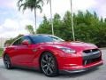 2009 Solid Red Nissan GT-R Premium  photo #1