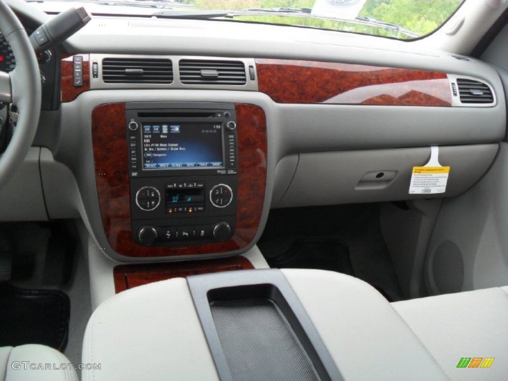 2012 Chevrolet Suburban LTZ 4x4 Light Titanium/Dark Titanium Dashboard Photo #54612672