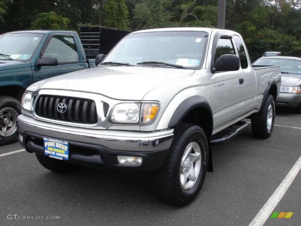 2004 Tacoma V6 PreRunner TRD Xtracab - Lunar Mist Metallic / Charcoal photo #1