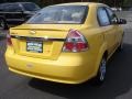 2011 Summer Yellow Chevrolet Aveo LT Sedan  photo #4