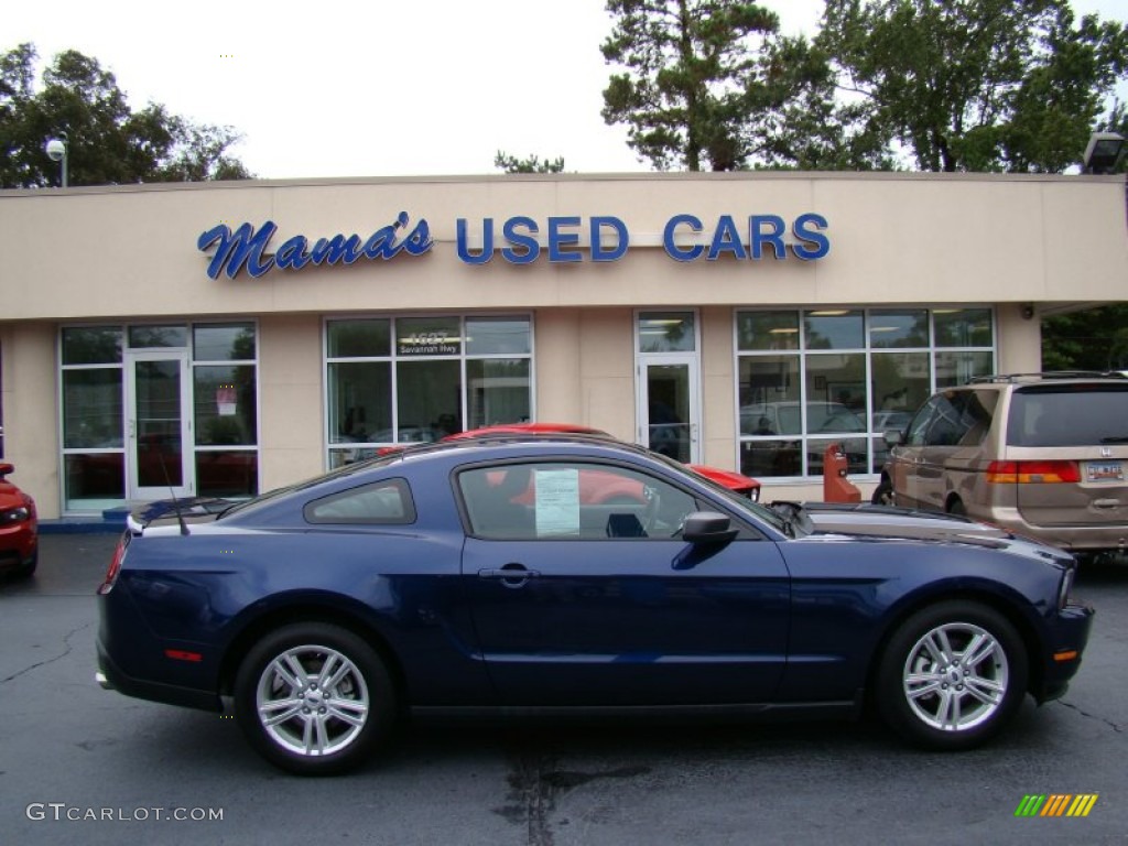 2010 Mustang V6 Coupe - Kona Blue Metallic / Charcoal Black photo #1