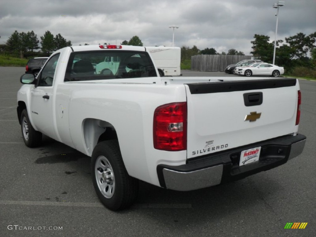 2011 Silverado 1500 Regular Cab - Summit White / Dark Titanium photo #2