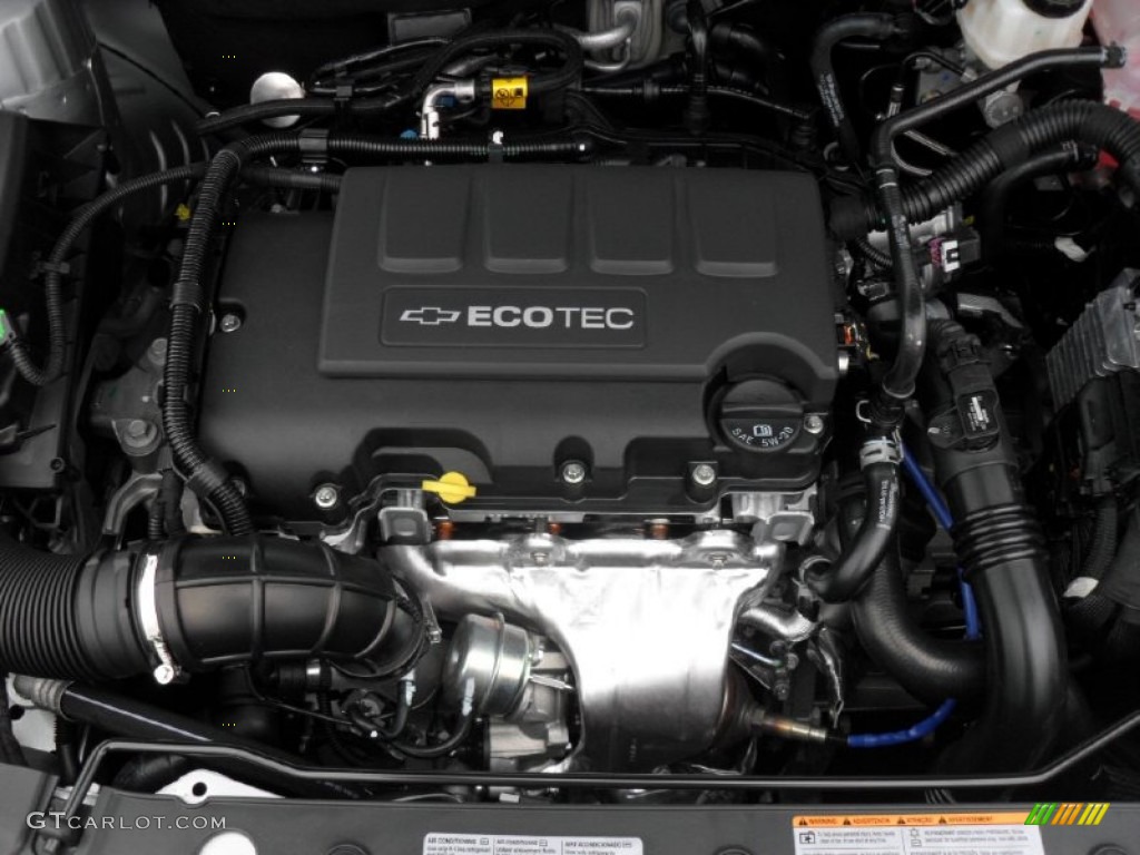 2012 Chevrolet Cruze LT/RS 1.4 Liter DI Turbocharged DOHC 16-Valve VVT 4 Cylinder Engine Photo #54615070
