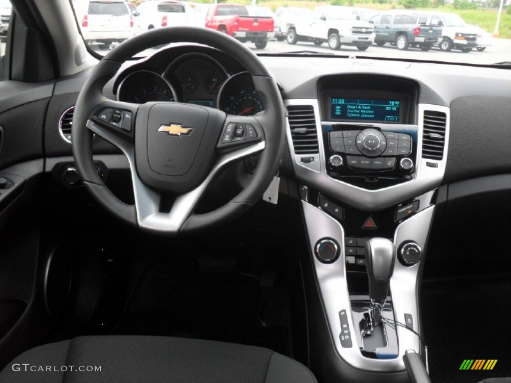 2012 Chevrolet Cruze Eco Jet Black Dashboard Photo #54615207
