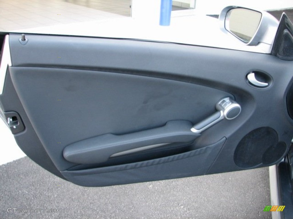 2010 Mercedes-Benz SLK 55 AMG Roadster Black Door Panel Photo #54615702