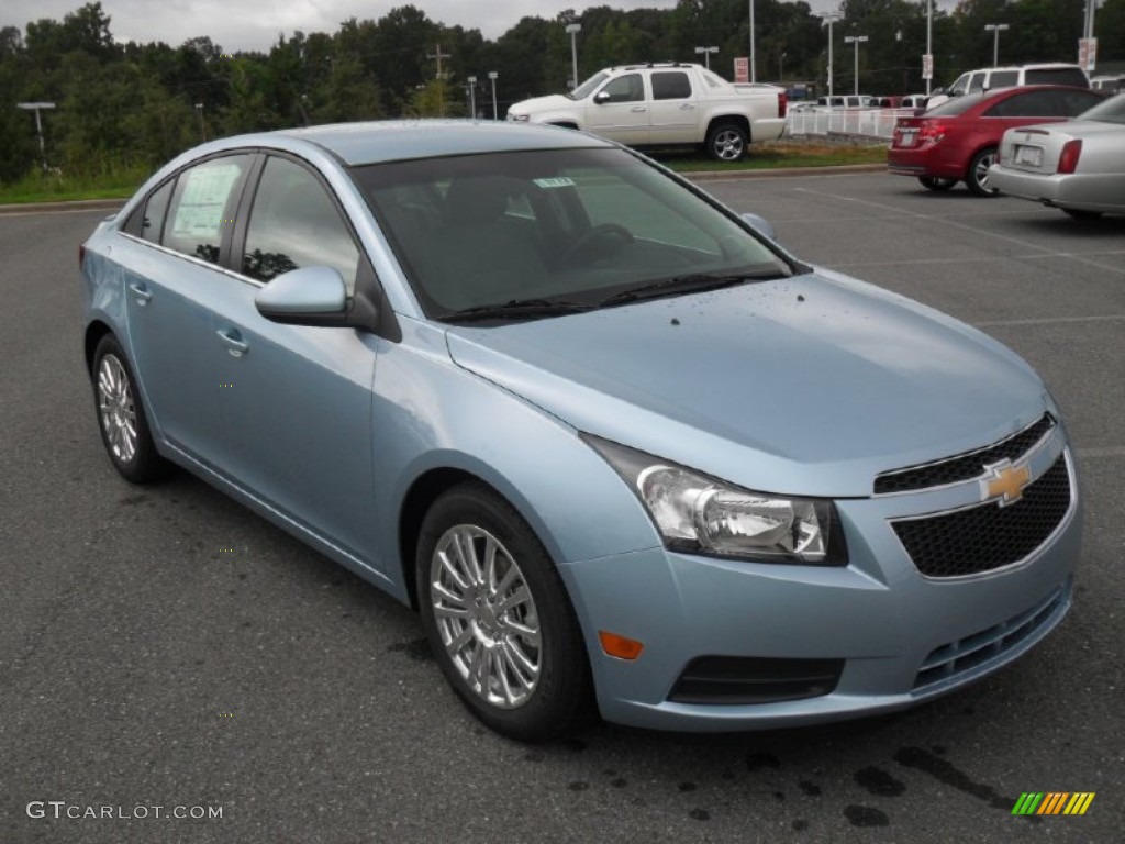 Ice Blue Metallic 2012 Chevrolet Cruze Eco Exterior Photo #54615996
