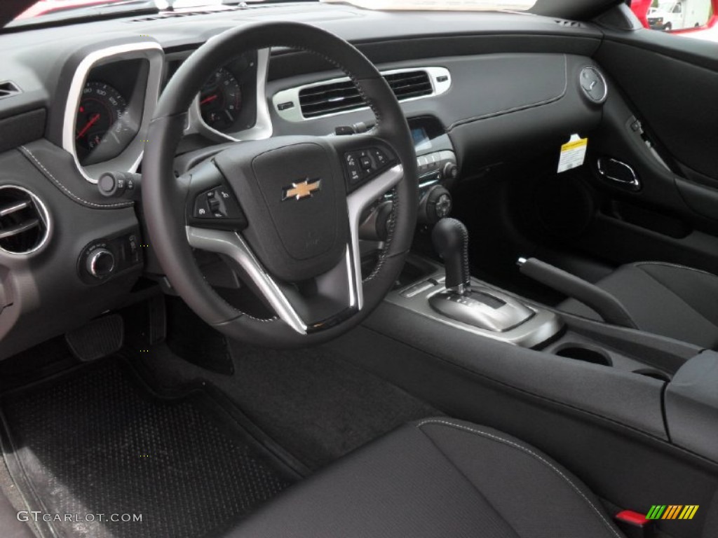 Black Interior 2012 Chevrolet Camaro LT/RS Convertible Photo #54616791