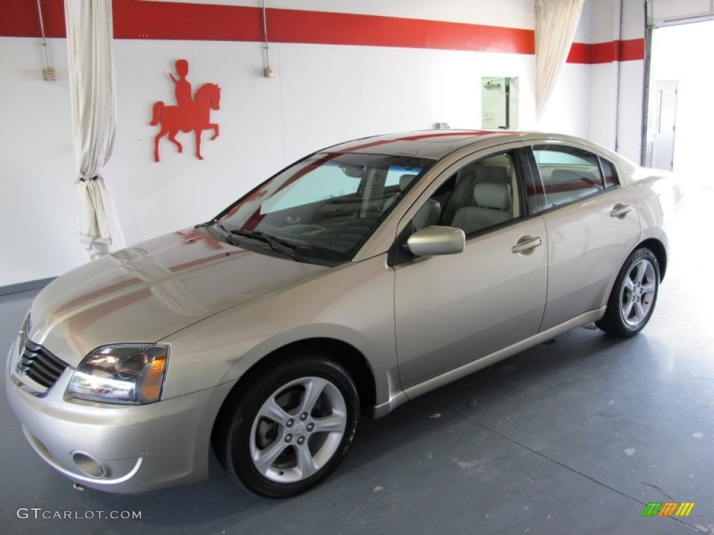 2007 Galant GTS V6 - Platinum Beige Pearl / Beige photo #1