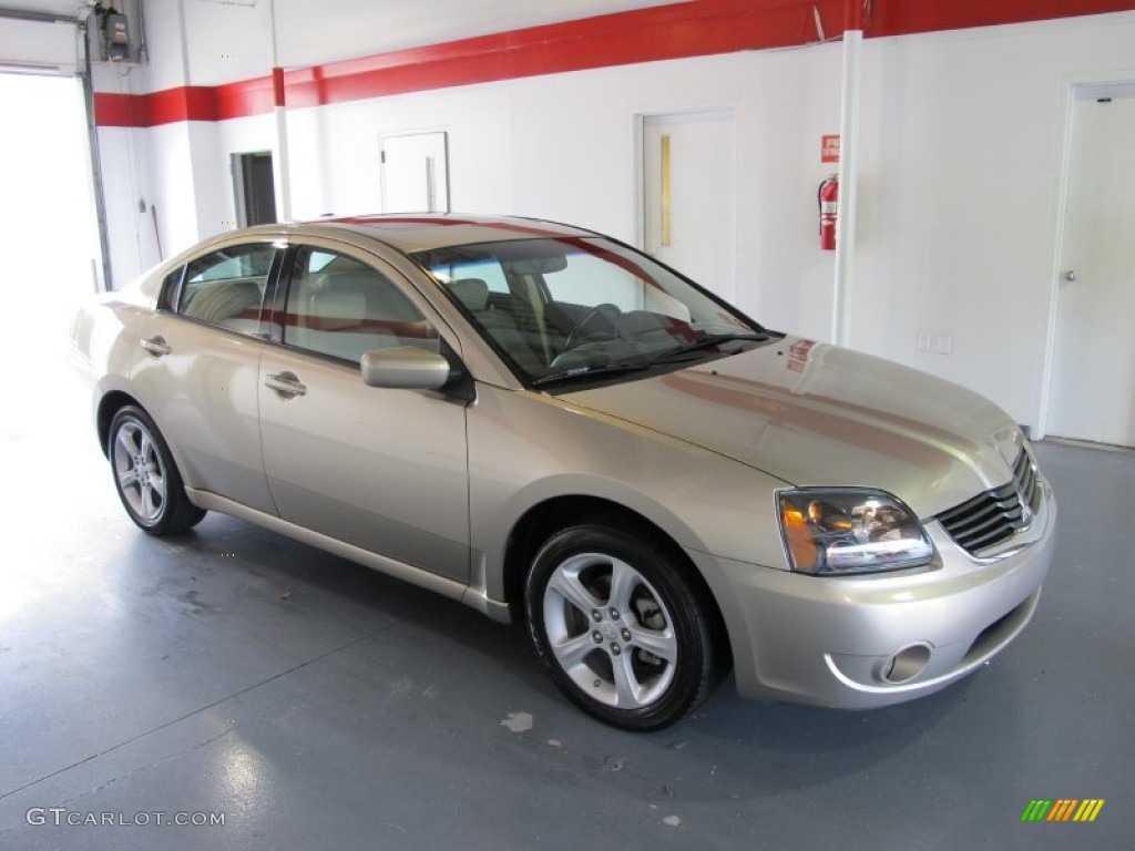 Platinum Beige Pearl 2007 Mitsubishi Galant GTS V6 Exterior Photo #54617307