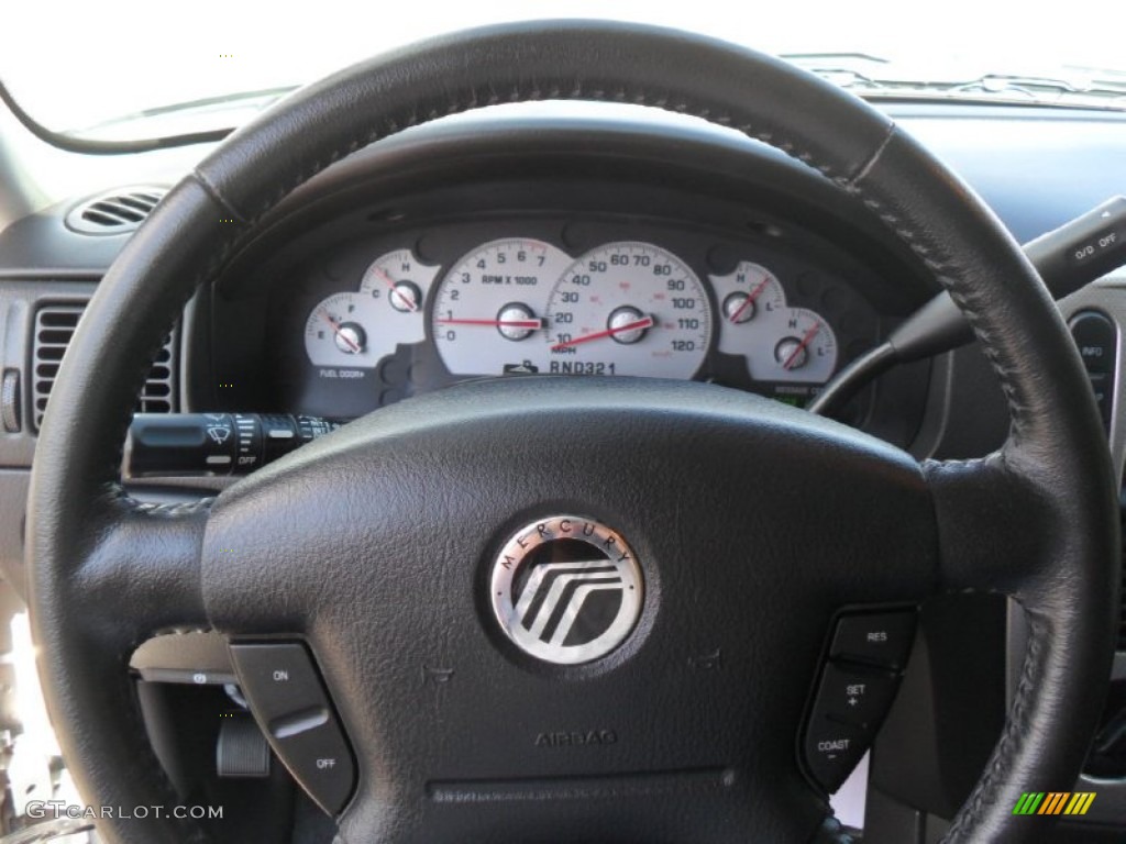 2005 Mountaineer V8 AWD - Satellite Silver Metallic / Midnight Grey photo #13