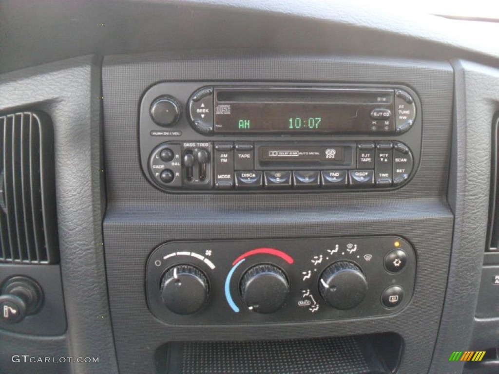 2002 Dodge Ram 1500 SLT Regular Cab Audio System Photos