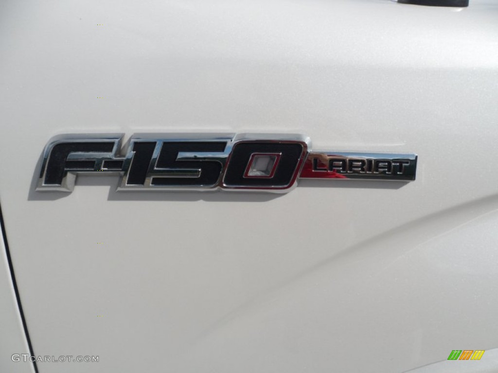 2010 F150 Lariat SuperCrew - White Platinum Metallic Tri Coat / Tan photo #16