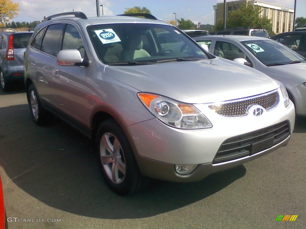 2008 Veracruz GLS AWD - Liquid Silver Metallic / Gray photo #1