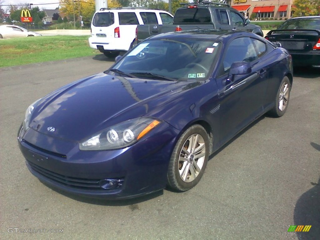 2007 Tiburon GS - Regatta Blue / Black photo #1