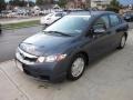 2009 Royal Blue Pearl Honda Civic Hybrid Sedan  photo #3