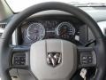 Dark Slate Gray/Medium Graystone Steering Wheel Photo for 2012 Dodge Ram 1500 #54619746