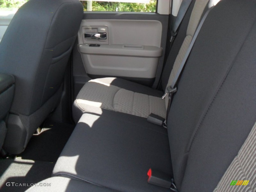 Dark Slate Gray/Medium Graystone Interior 2012 Dodge Ram 1500 SLT Quad Cab Photo #54619764