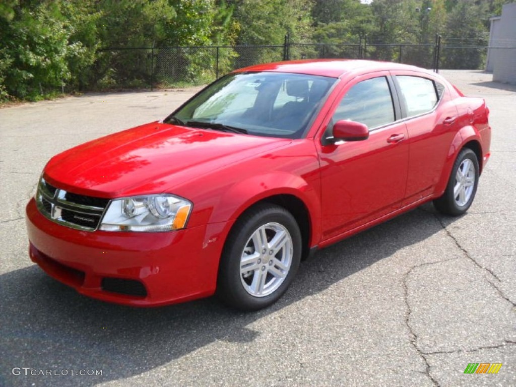 Redline 2-Coat Pearl 2012 Dodge Avenger SXT Exterior Photo #54619875