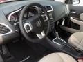 Black/Light Frost Beige 2012 Dodge Avenger SXT Interior