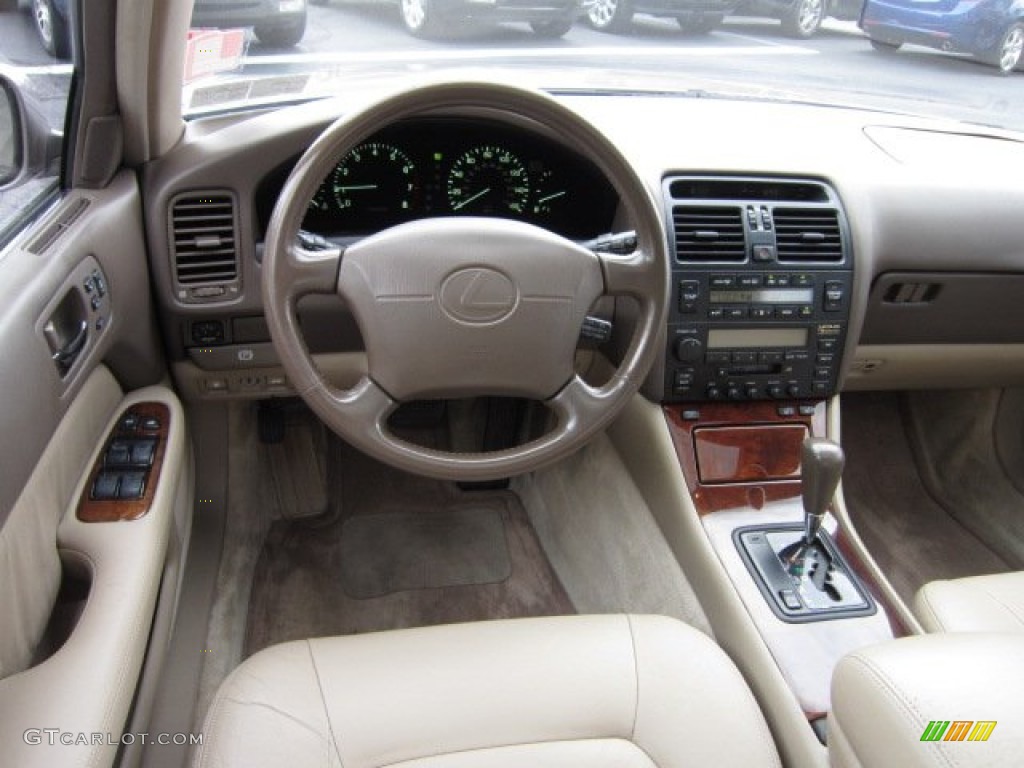 1996 Lexus LS 400 Tan Dashboard Photo #54620183