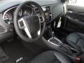 Black 2012 Chrysler 200 Limited Sedan Interior Color