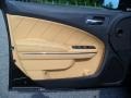 Tan/Black 2012 Dodge Charger R/T Plus Door Panel