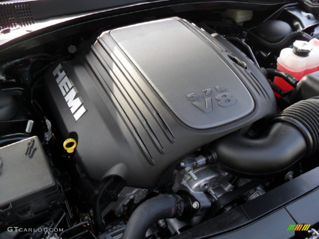 2012 Dodge Charger R/T Plus 5.7 Liter HEMI OHV 16-Valve V8 Engine Photo #54620754
