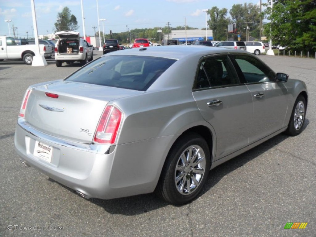 2012 300 C - Bright Silver Metallic / Black photo #4
