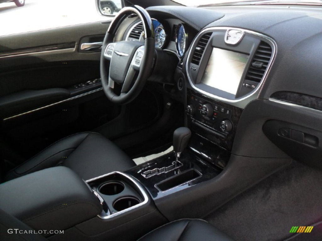 2012 Chrysler 300 C Black Dashboard Photo #54620967