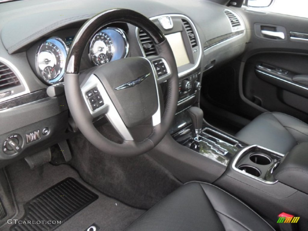 Black Interior 2012 Chrysler 300 C Photo #54621259