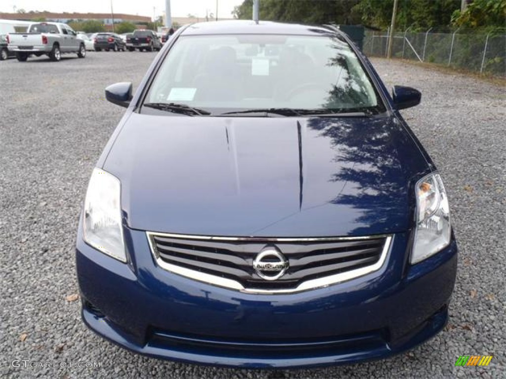 2012 Sentra 2.0 S - Blue Onyx / Charcoal photo #5