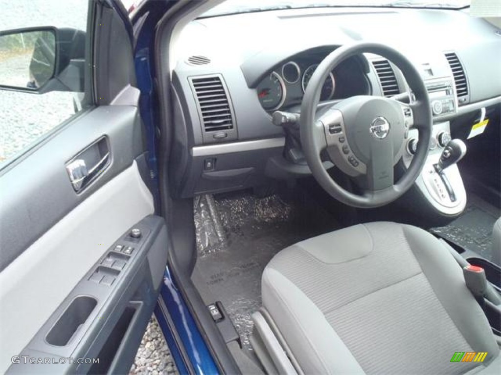 2012 Sentra 2.0 S - Blue Onyx / Charcoal photo #6