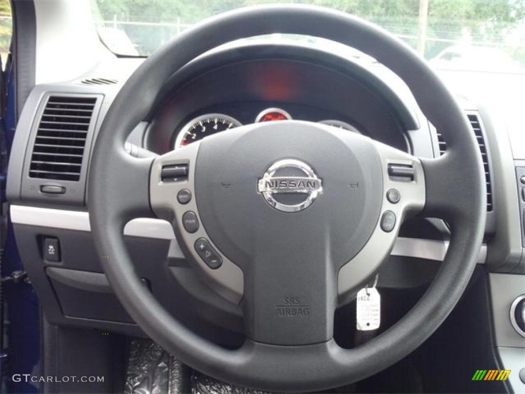2012 Sentra 2.0 S - Blue Onyx / Charcoal photo #8